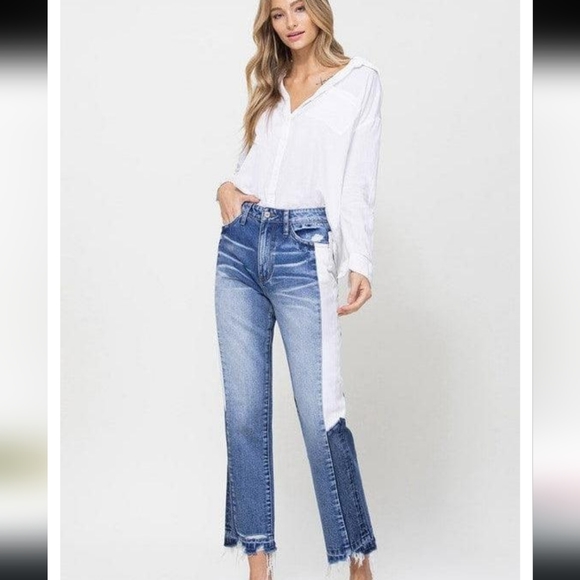 Vervet by Flying Monkey High Waist Bootcut Jeans